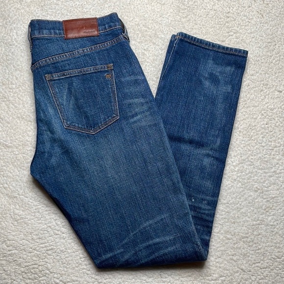 Madewell Slim Boy Boyjean Denim Jeans Distressed Size 25 - Picture 8 of 11